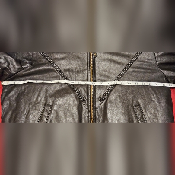 Women's USA Bikers Dream Apparel Genuine Leather 3M Thinsulate Motorcycle Jacket - Picture 14 of 16